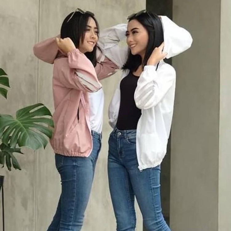 PROMO  Jaket Wanita Turbo Jaket Parasut despo DD