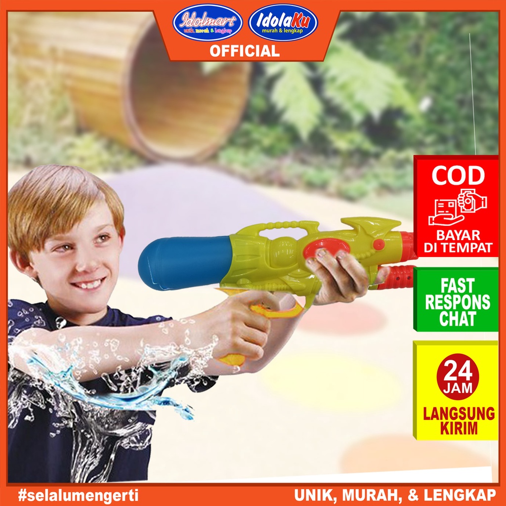 IDOLAKU Mainan Pistol Air / Water Splash Gun / DT7288 Water Gun SJT