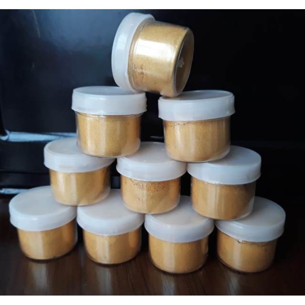 

Unik Gold Methalic Powder. Bubuk metalik warna emas Diskon