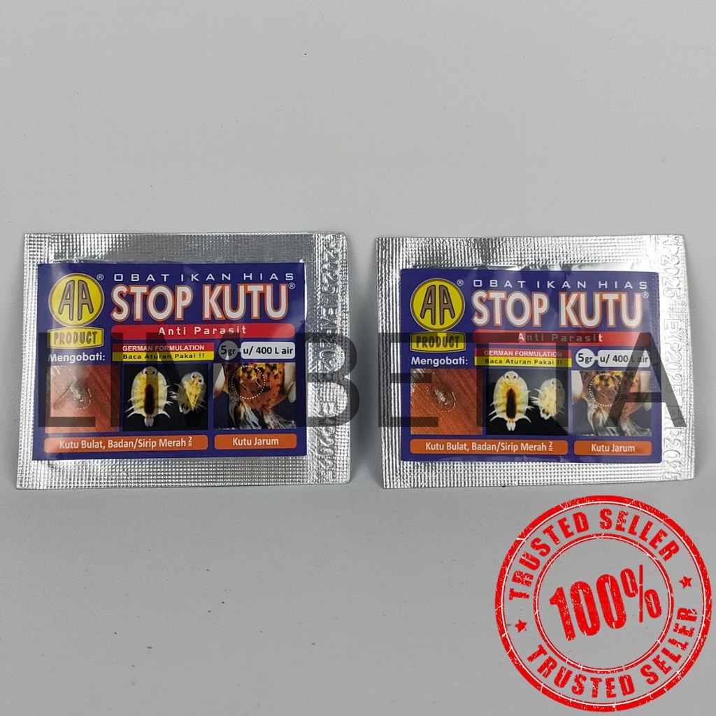 AKARI STOP KUTU 5 GRAM / OBAT KUTU IKAN