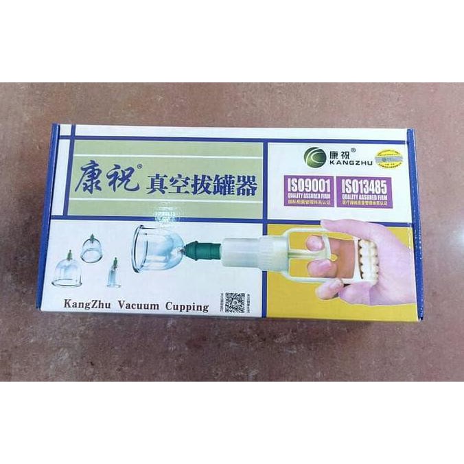 KOP ANGIN BADAN (CUPPING) KANGZHU, 100% ASLI ISI 6 CUP