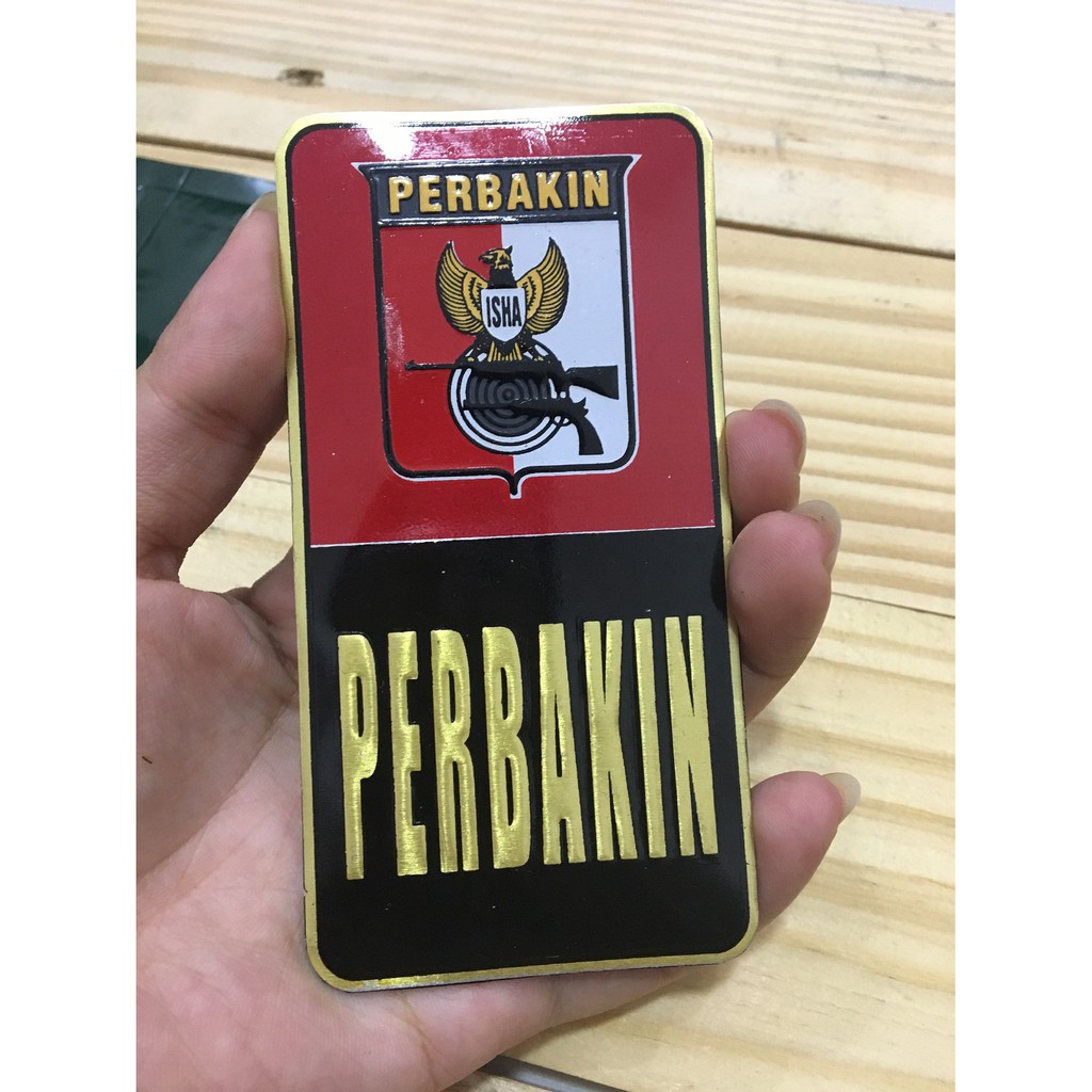 Sticker Plat Perbakin - Stiker Plat Perbakin - Stiker Perbakin