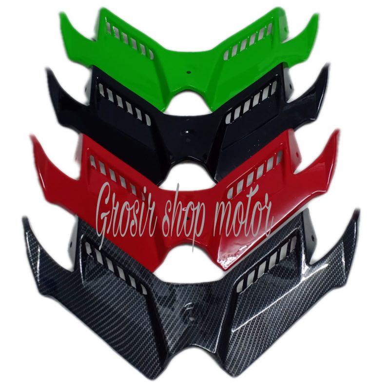 Winglet carbon Ninja 150 rr , Ninja 150rr new / Wingled Winglet lampu ninja 150 rr / Winglet Ninja 1