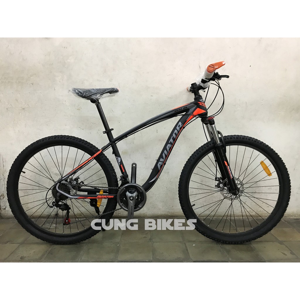 Sepeda Gunung 26 Aviator 2691 RS Fork Lock 8 Speed