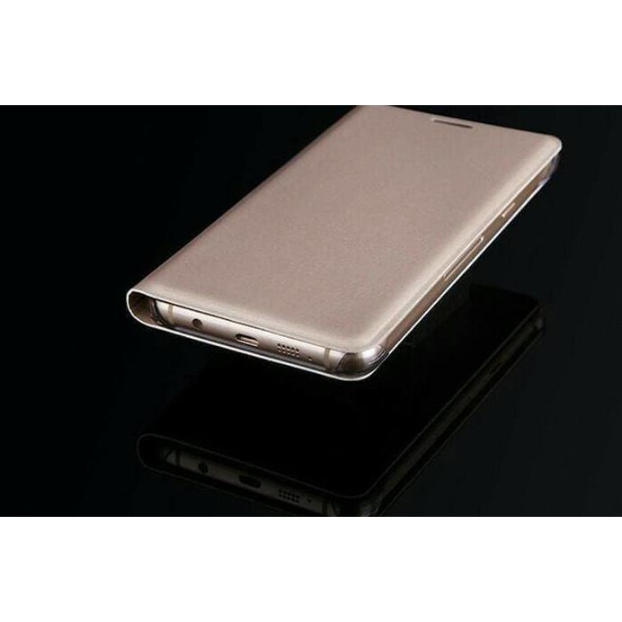 New Flipcover Vivo V9 / Flip Cover Leather Case Slot Card Vivo V9 Casing - Hitam Move To Mymisi