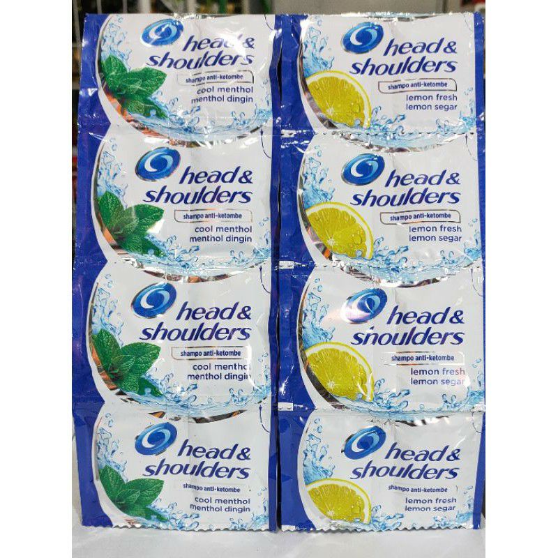 shampoo head & shoulders sachet