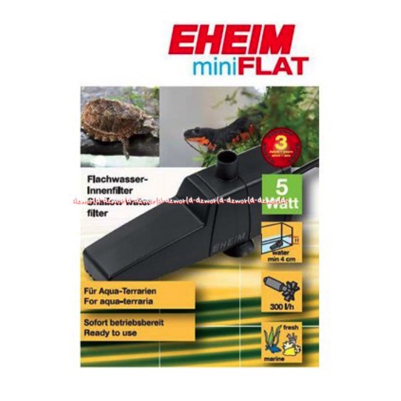 Eheim Mini Flat 5watt For Aqua Terraria Eheim Miniflat Filter