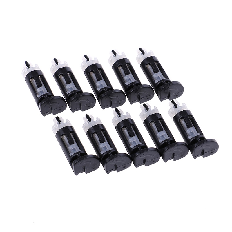 {LUCKID}10Pcs 775 CPU heatsink mount pin plastic push screw cooling fan mounting clip