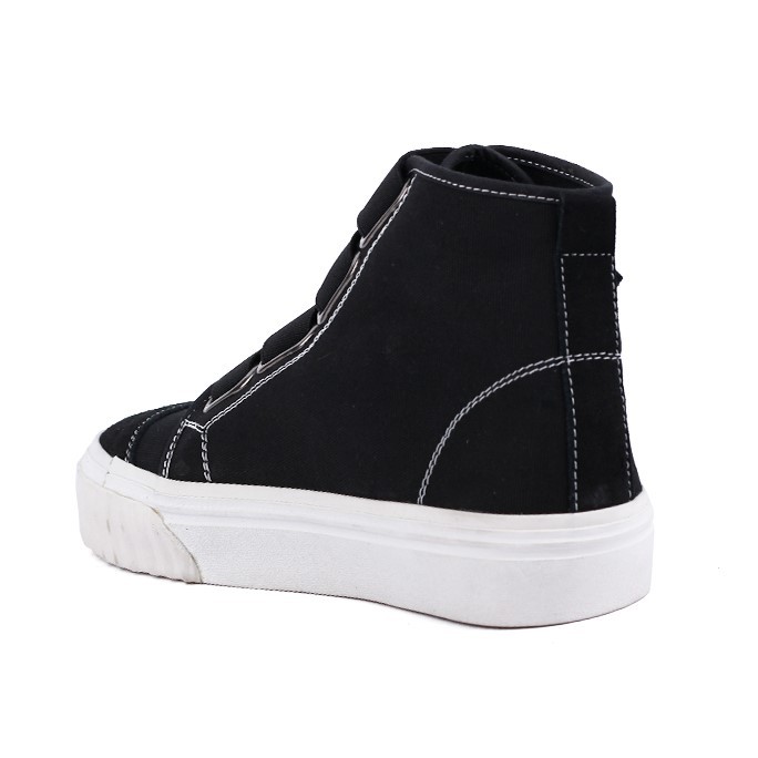 MARX BLACK - Sepatu Kasual Pria Sneakers Casual Cowok Cewek Sepatu Kets Santai Jalan Vulcanized