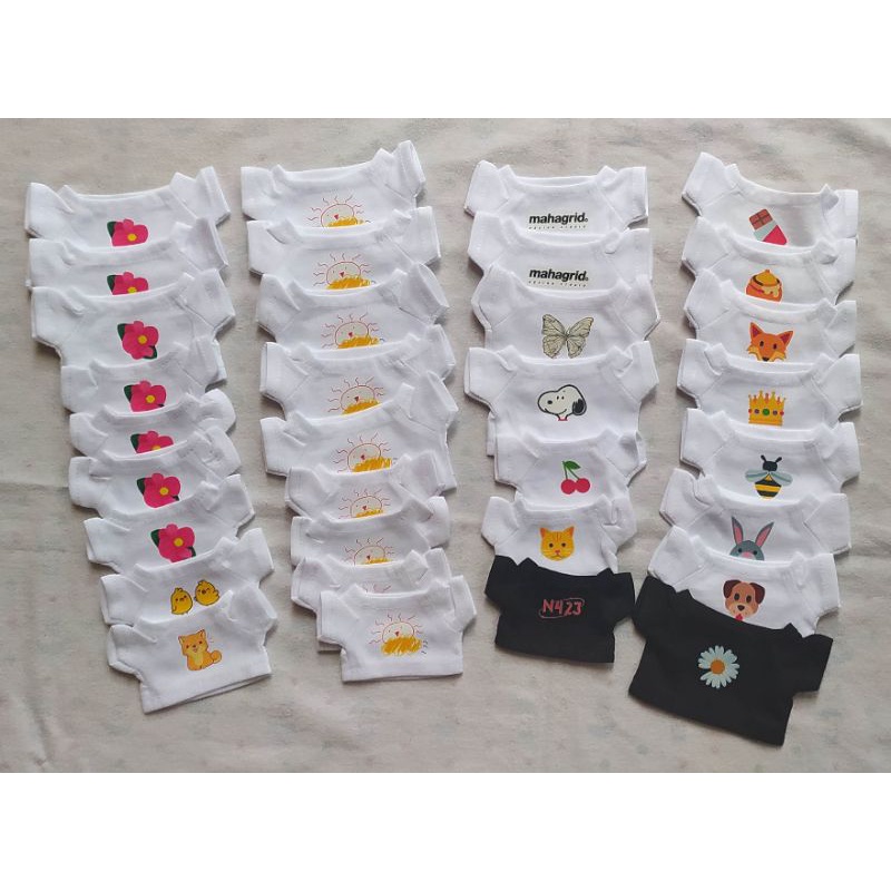 [PO] Custom Sablon Kaos doll Kpop 20cm 15cm