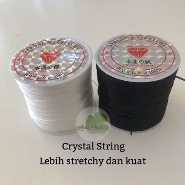 Crystal string benang nilon nylon