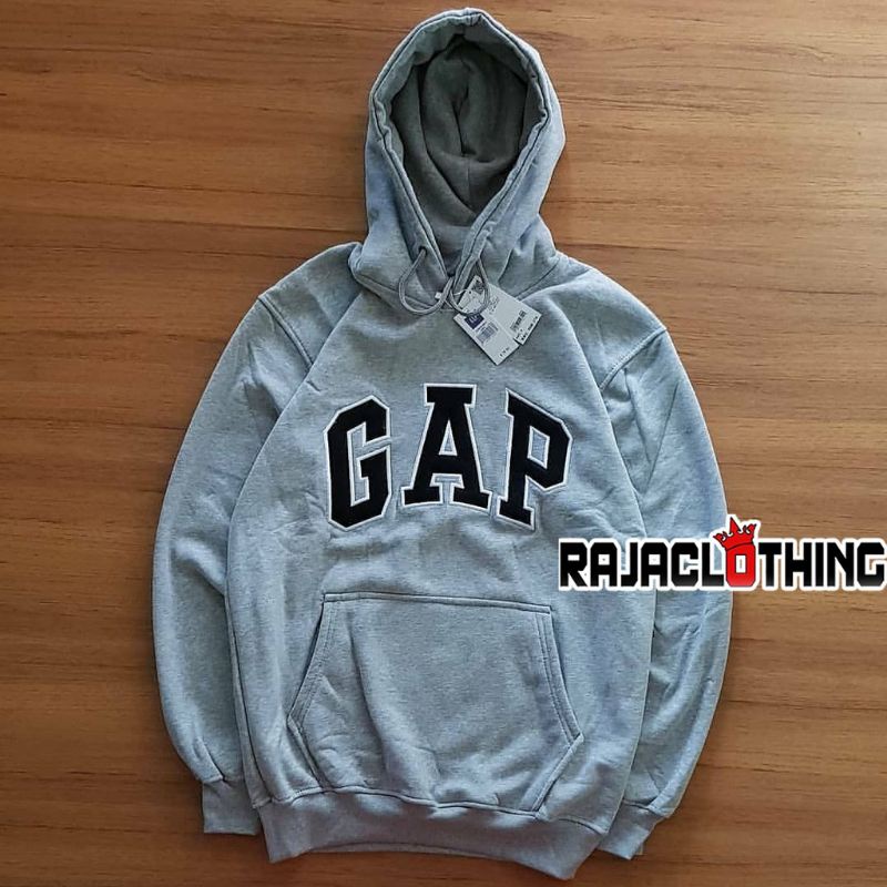 Jaket Sweater Hoodie GAP Hitam - Abu - Hijau - Merah - Biru - Orange - Pink - Navy