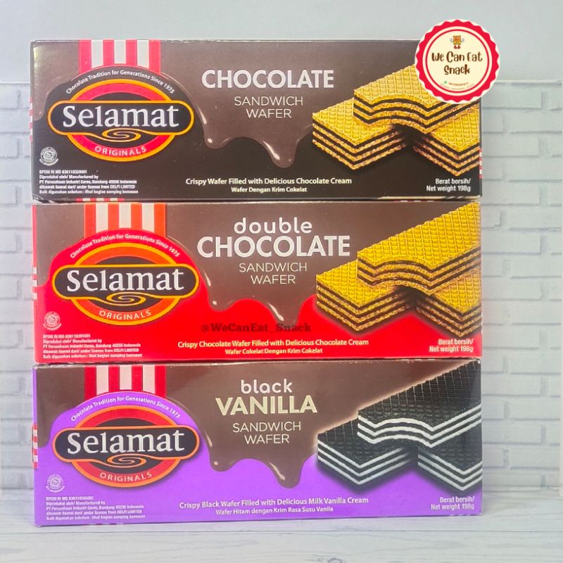 

Wafer Selamat all variant 145gr