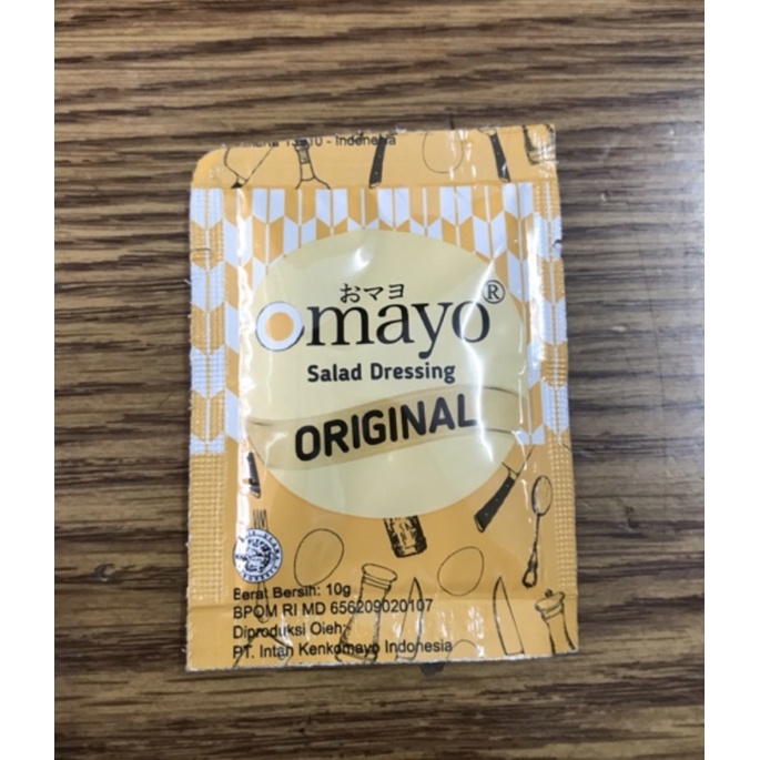 

Frozen bandung | Mayonaise Omayo Sachet