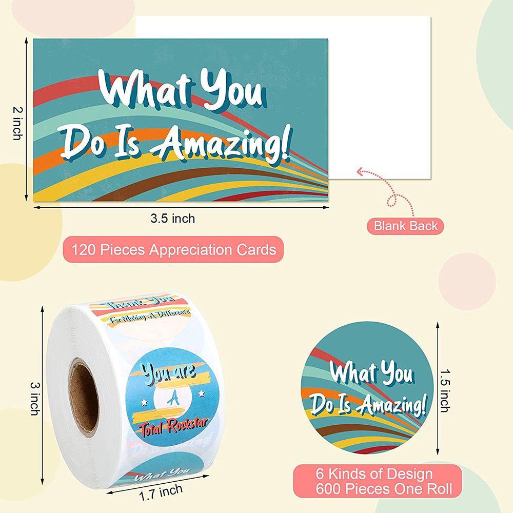 Solighter Kartu Insentif Anak DIY Paket Decor Support Label Perlengkapan Pesta Undangan