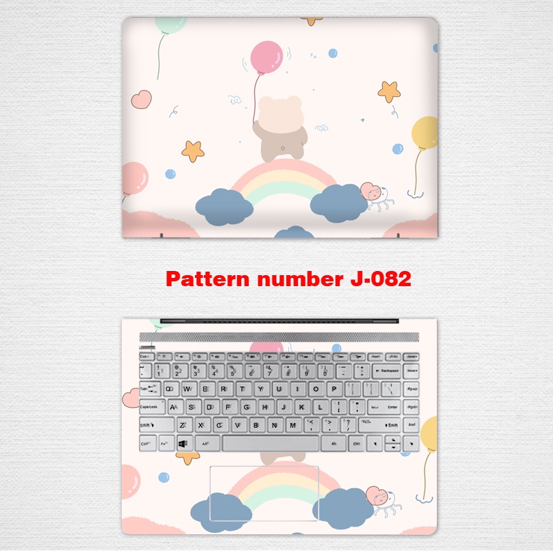 Stiker Skin Vinyl 2 Sisi Dengan Perekat Untuk Laptop 11 / 12 / 13 / 14 / 15 / 17 Inch HP G6 G4 Pavilion x360 13-u