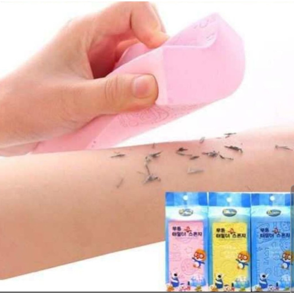 SPON SPONS SPONGE MANDI MAGIC KOREA ANGKAT DAKI