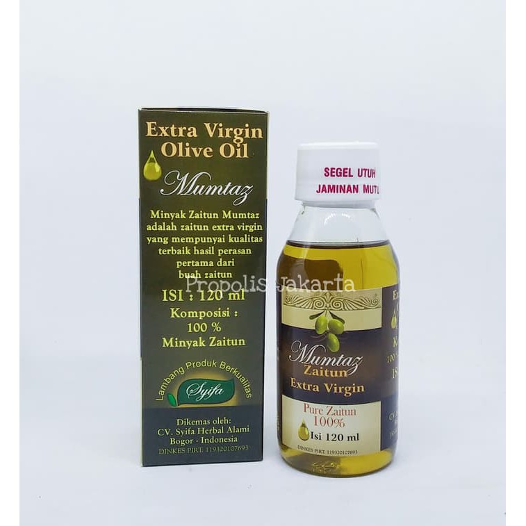 

Minyak Zaitun MUMTAZ 120ml Extra Virgin