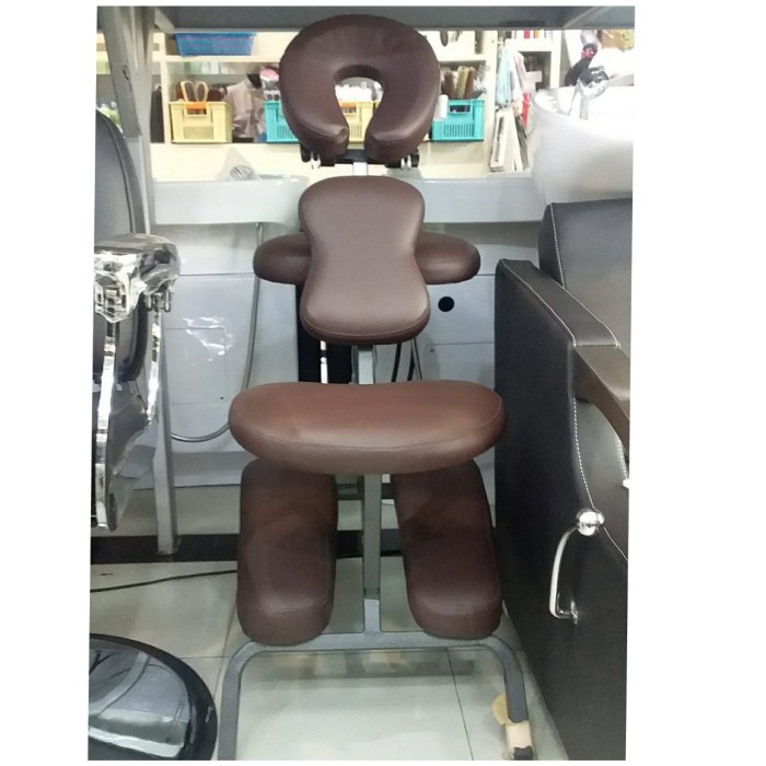Coklat Import - Kursi Pijat Punggung Import Hitam-Coklat