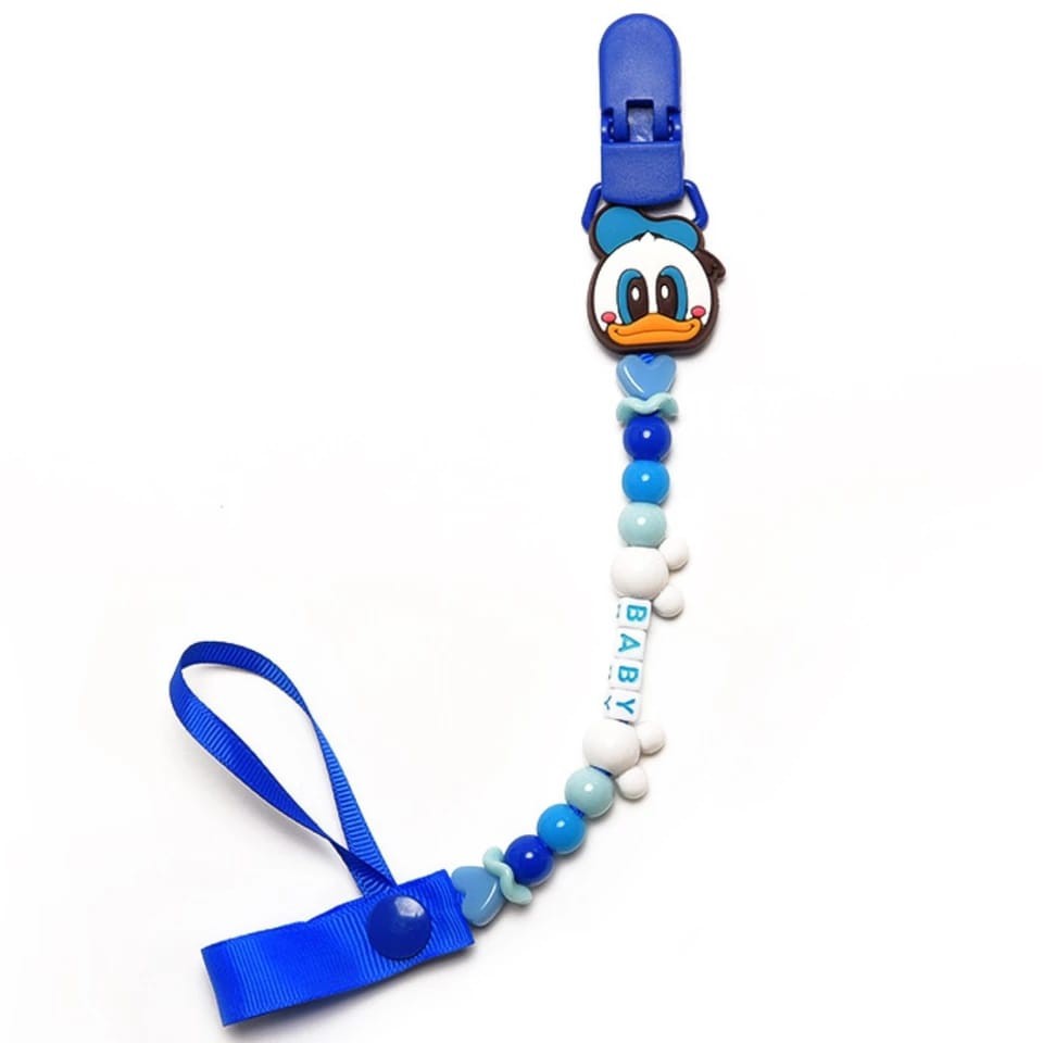 gantungan empeng gantungan dot pacifier holder karakter