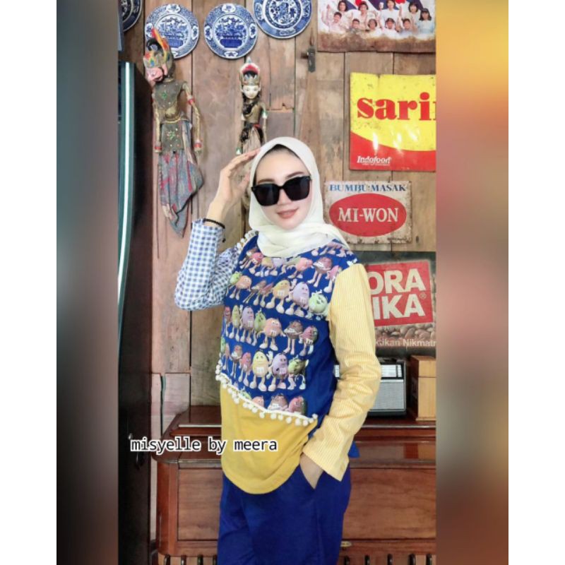 Set Celana Michelle MEERA Original