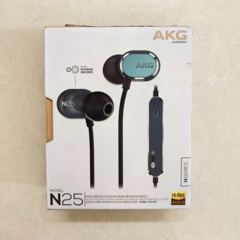 AKG N25 Wired In-Ear Earphone Resmi IMS Earphones Headphones