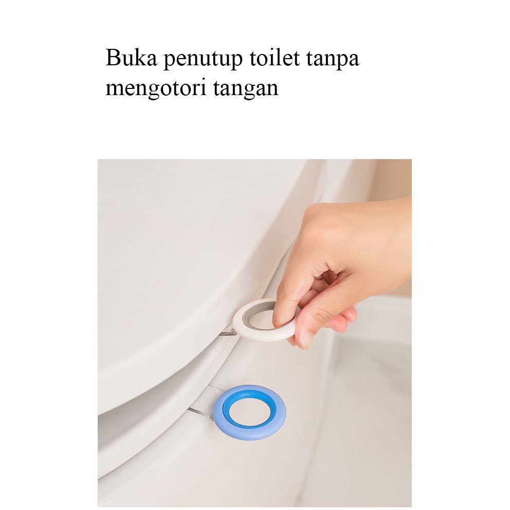 Pengangkat Tutup Tempat Dudukan Closet Toilet Portable Kamar Mandi