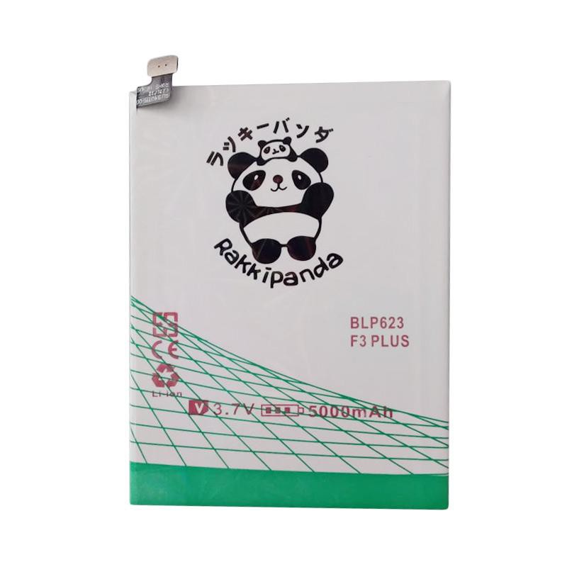Baterai/Battery Double Power Double Ic Rakkipanda Oppo F3 Plus (BLP623)