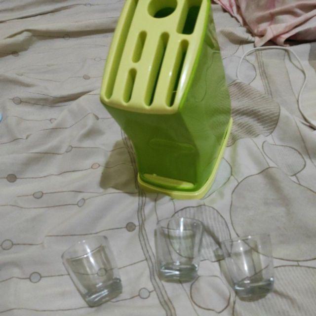 Gelas Sloki Kaca / Shot Glass / Gelas Wine (per 3 Biji)