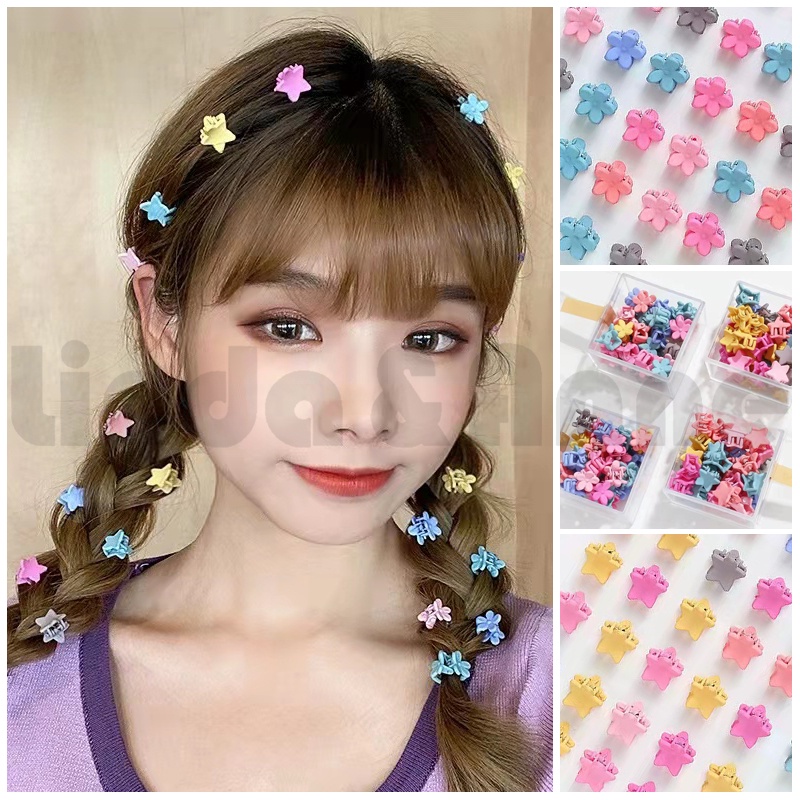 [ 1 PCS ] Pcs Jepit Rambut Mini Bayi Bunga Kecil Poni Klip Korean [ NO BOX ]