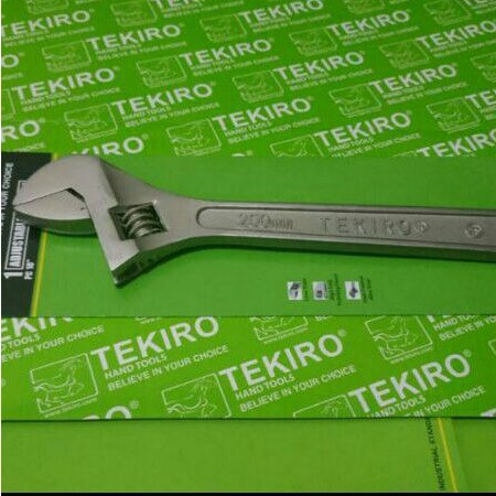 tekiro AD 0282 10inch kunci inggris 10&quot; 250mm adjustable wrench 10 inch AD0282