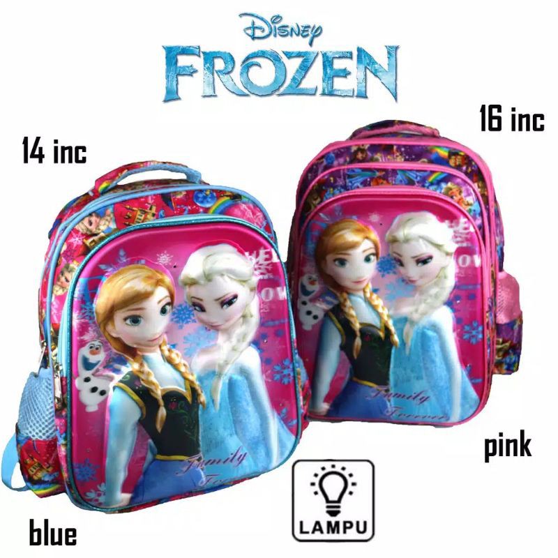 tas ransel anak cewek gambar FROZEN