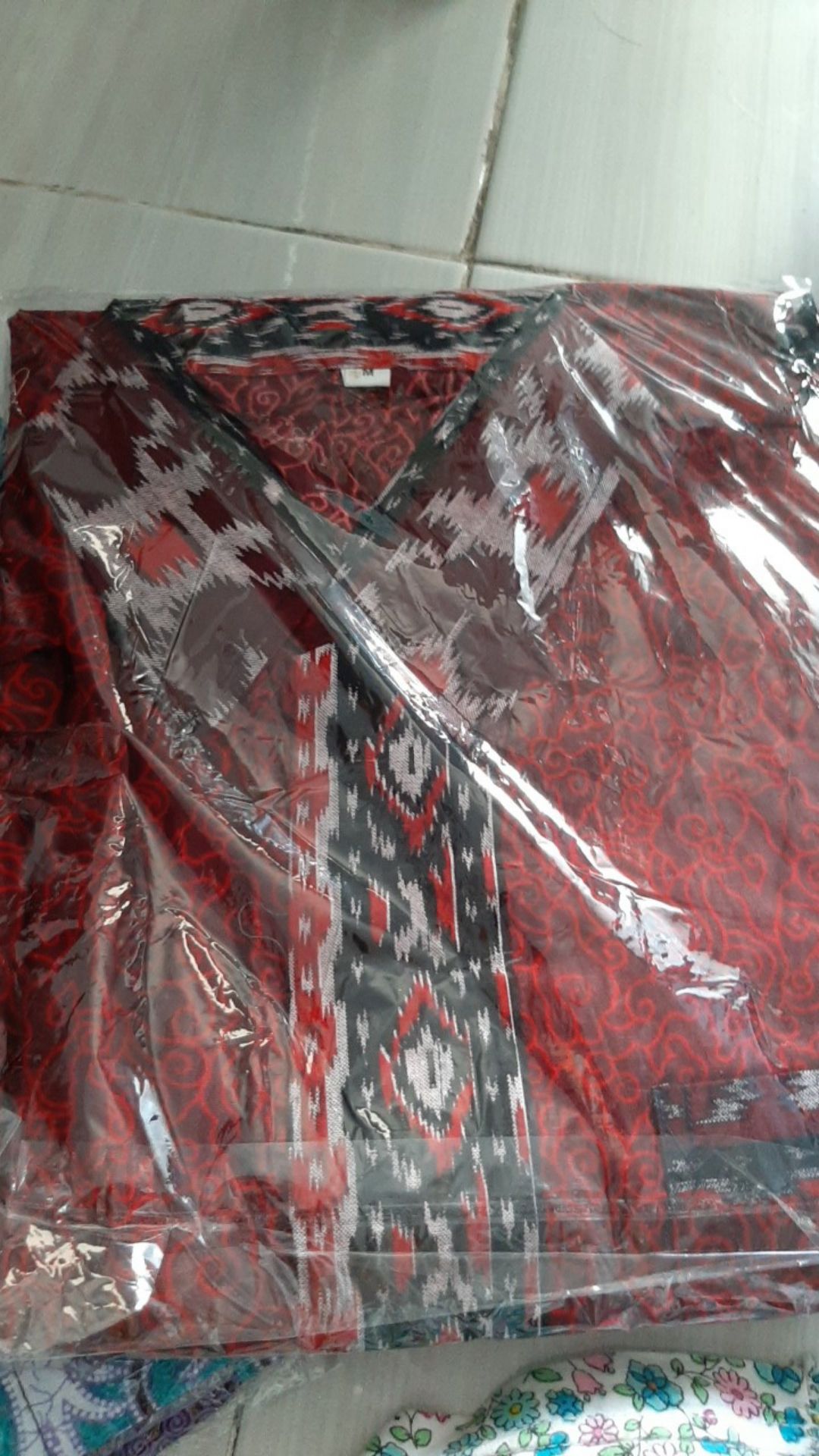 Kemeja Batik Lengan Panjang Size M L Xl Xxl Xxxl