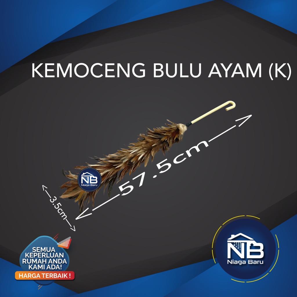 KEMOCENG BULU AYAM KECIL SUPER