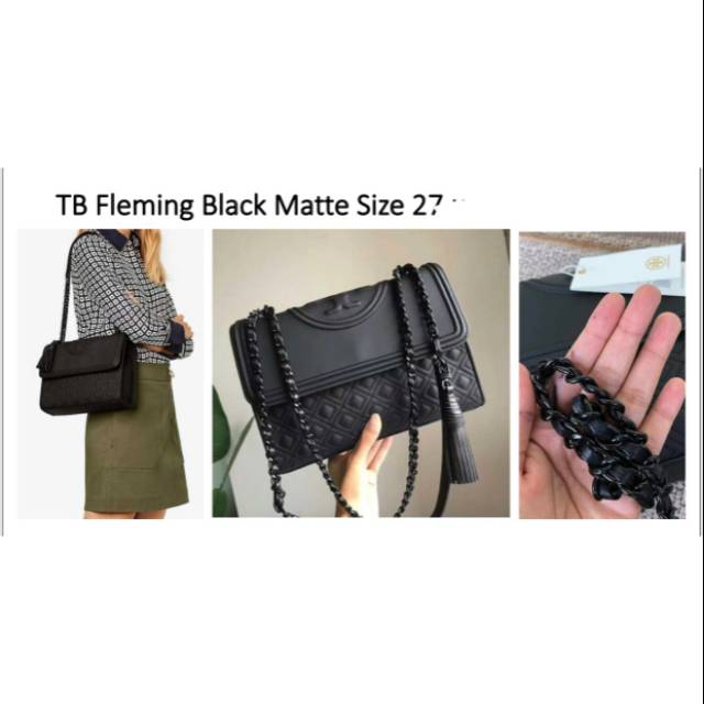 TB Fleming Black Matte 27 cm