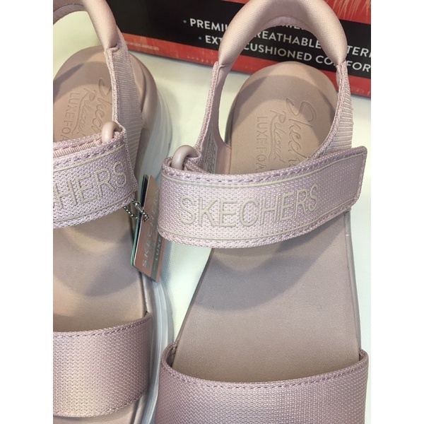 Skechers Sandal Women D'lux Walker New Block // Women Sandal // Original Skechers