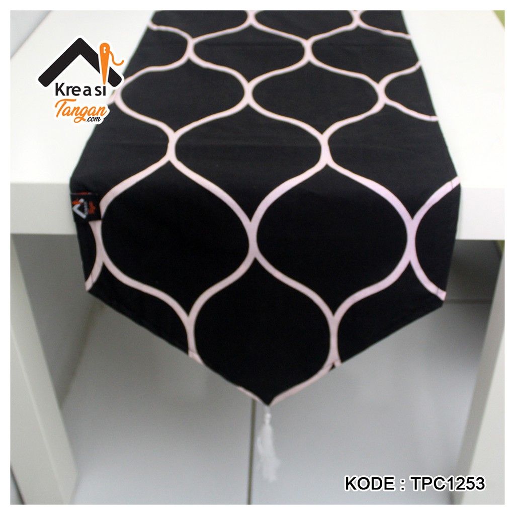 TAPLAK MEJA / TABLE RUNNER UKURAN 105x30 - 150x35 TPC1253