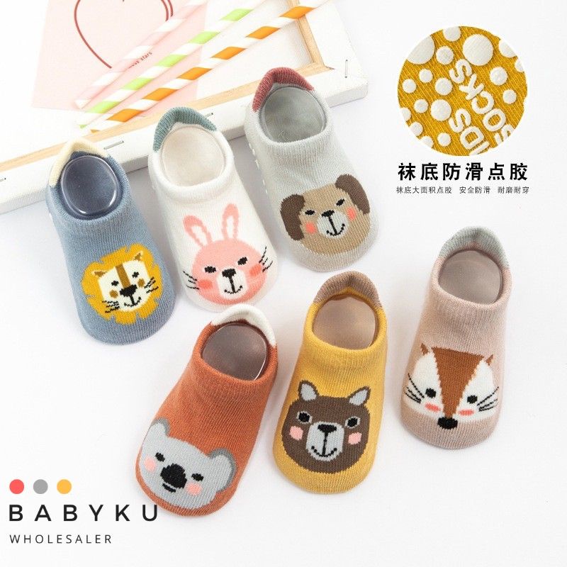 Kaos kaki anak bayi anti slip korea