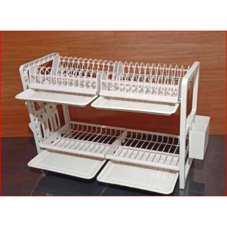 [4000gr] ( Rak Fawsline BESAR ) Rak Piring Fawsline 2 tingkat