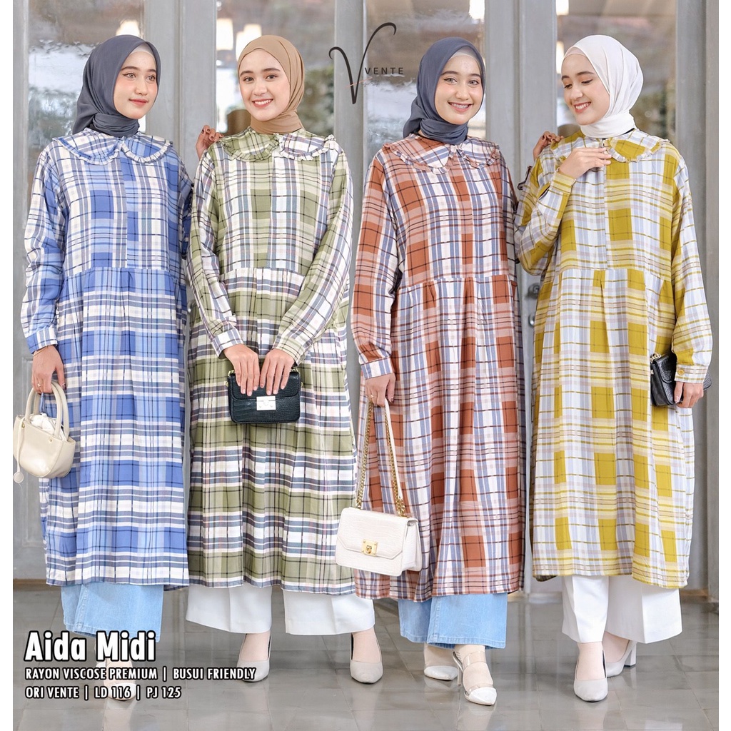 MIDI DRESS MUSLIM AIRA ORI BY VENTE