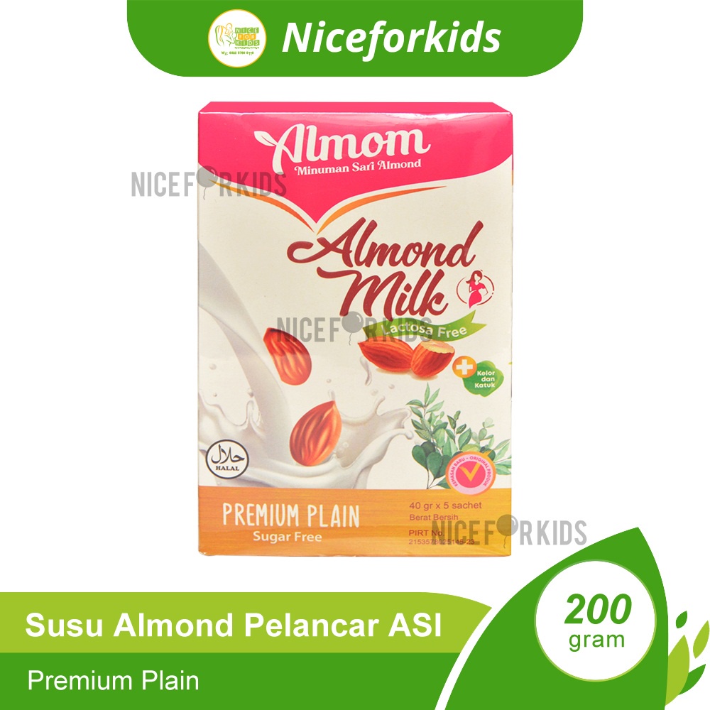 Almom Asi Booster Milk Susu Almond Pelancar ASI Yummy