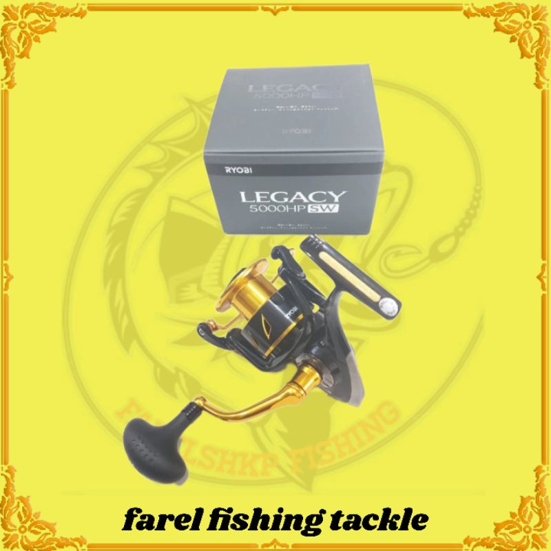 reel ryobi legacy 5000 hp sw metal body