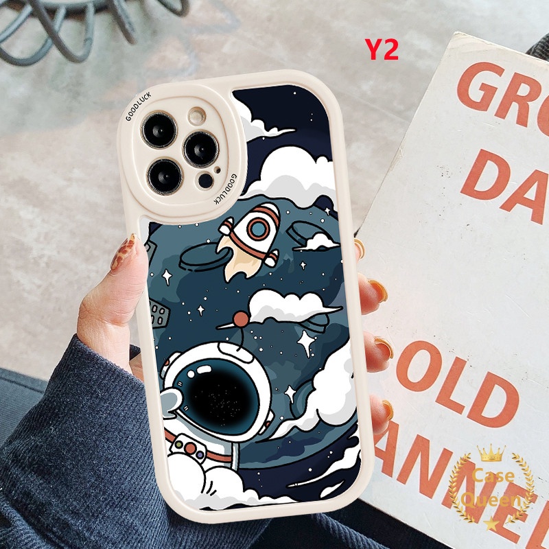 Casing TPU Redmi Note 10 10s 11s 8 9 9s 9A 9T 9C NFC 10A 10C 10 Note 11 Note11Pro Note 9Pro Note 10Pro Motif NASA