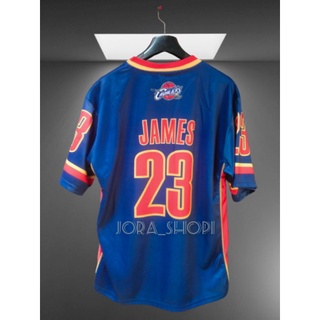 Jersey basket NBA JERSEY BASKETBALL CAVALIERS JERSEY BASKETBAL LEBRON JAMES JERSEY BASKET LENGAN PENDEK GRADE ORI JERSEY