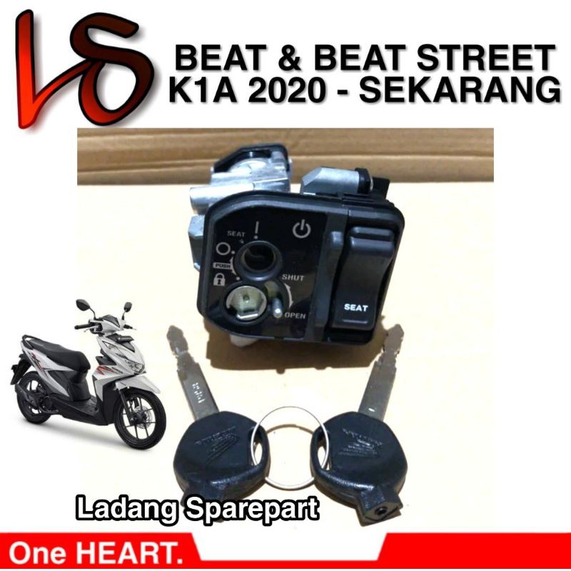 Kunci Kontak Key Set Beat & Beat Street NEW K1A 2020 Original