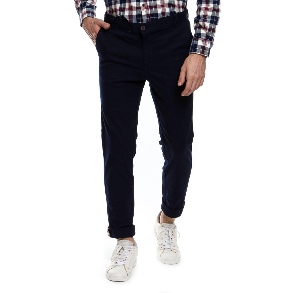 COZMEED Celana Panjang Chino Navy