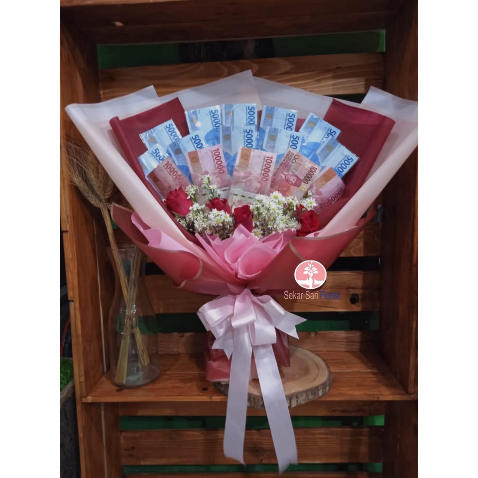 bouquet money/buket uang