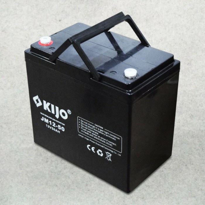 AKI UPS KIJO 12V 50AH - 12 VOLT - BATTERY UPS BATTERY KIJO 12V 50AH