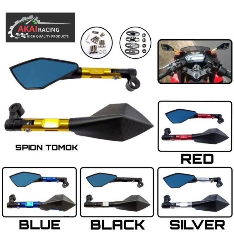 Spion Tomok V5 &amp; V2 Universal Nmax,Aerox,Pcx,Vario,Beat,Mio,Vixion,R15,Cbr,Ninja &amp; Motor Lain Nya