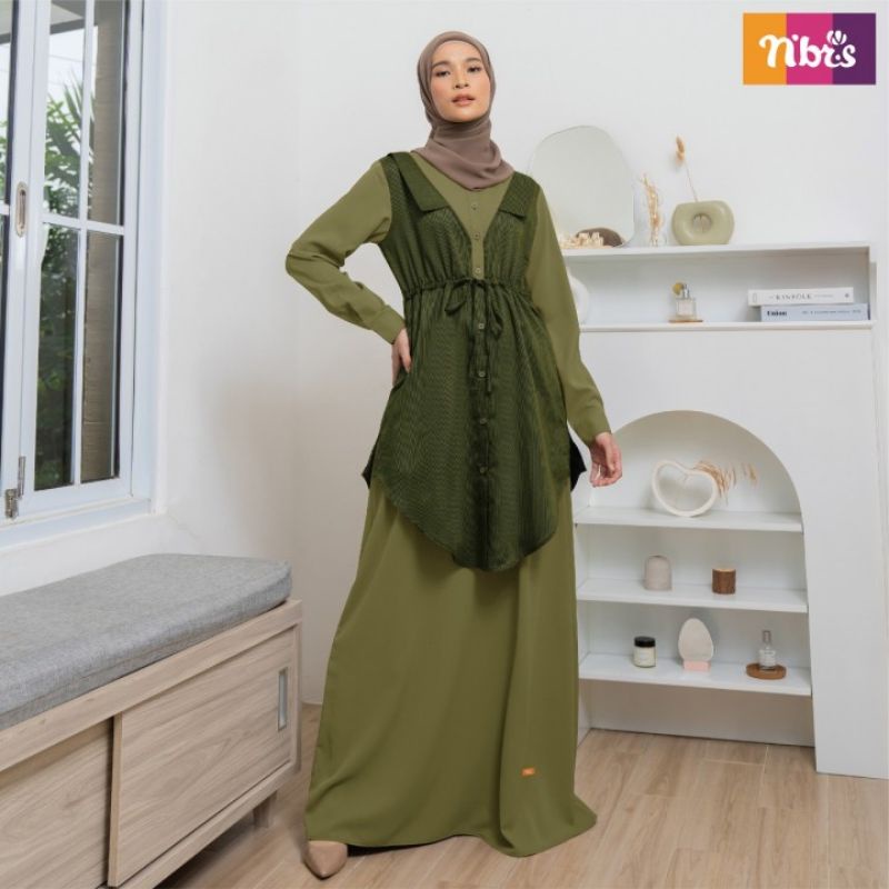 NIBRAS NB B014 • GAMIS ELEGAN NIBRAS TERBARU